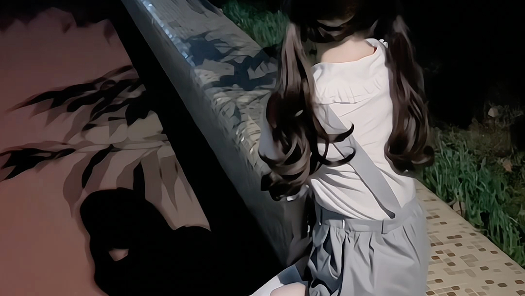 Dad took me out to play.