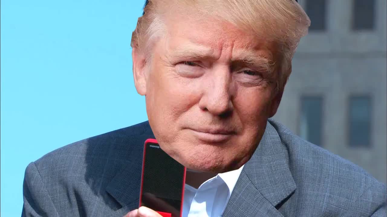 美国总统特朗普的风骚舞蹈