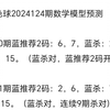 因果双色球2024124期数学模型预测