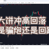 大饼以太冲高回落，骗炮还是回踩