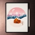 galshir插画最新更新30期 雪景 ipadpro+procreate数字绘画板绘教程