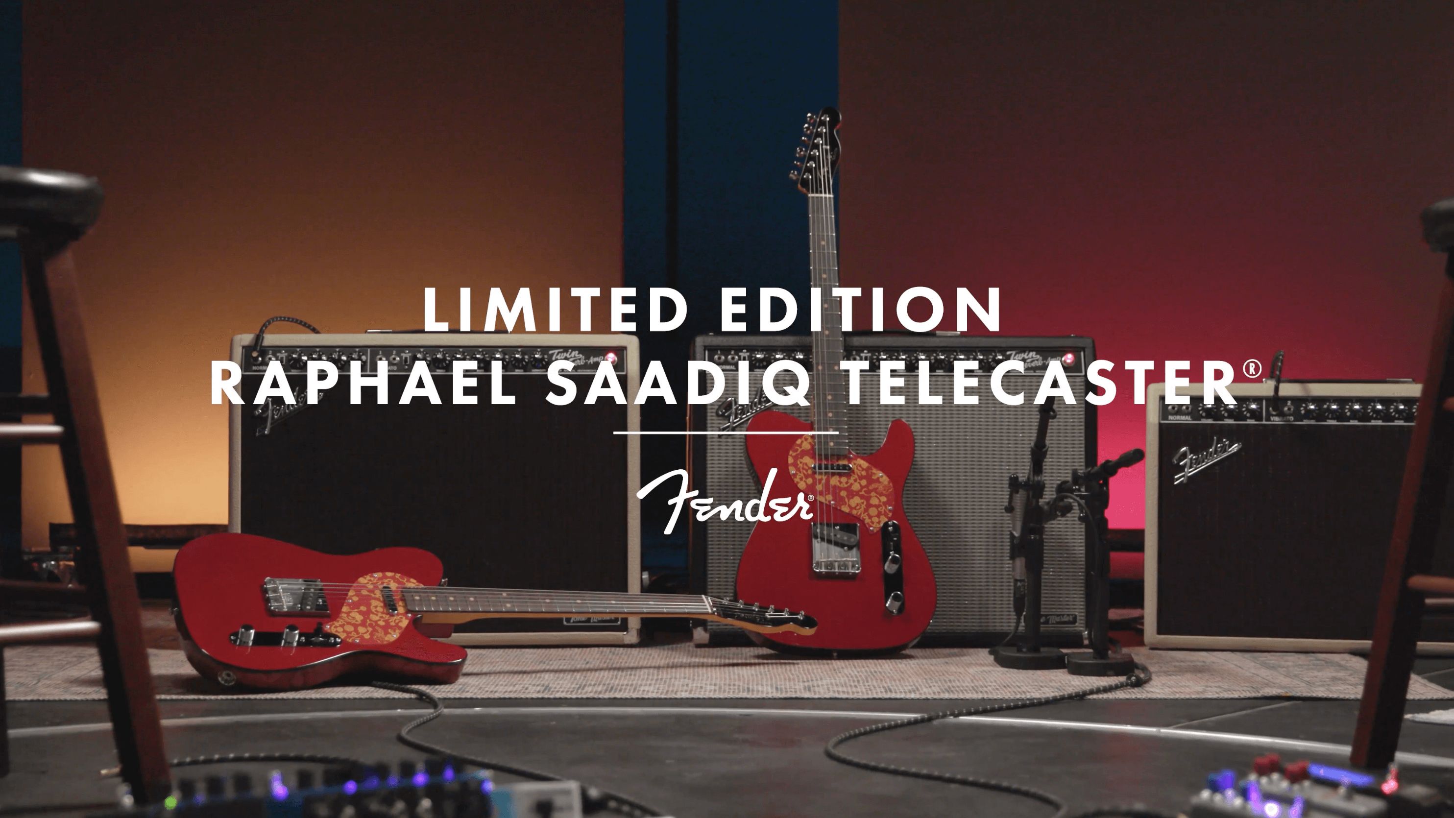 Fender × Raphael Saadiq ｜融合复古与现代，彰显R&B灵魂