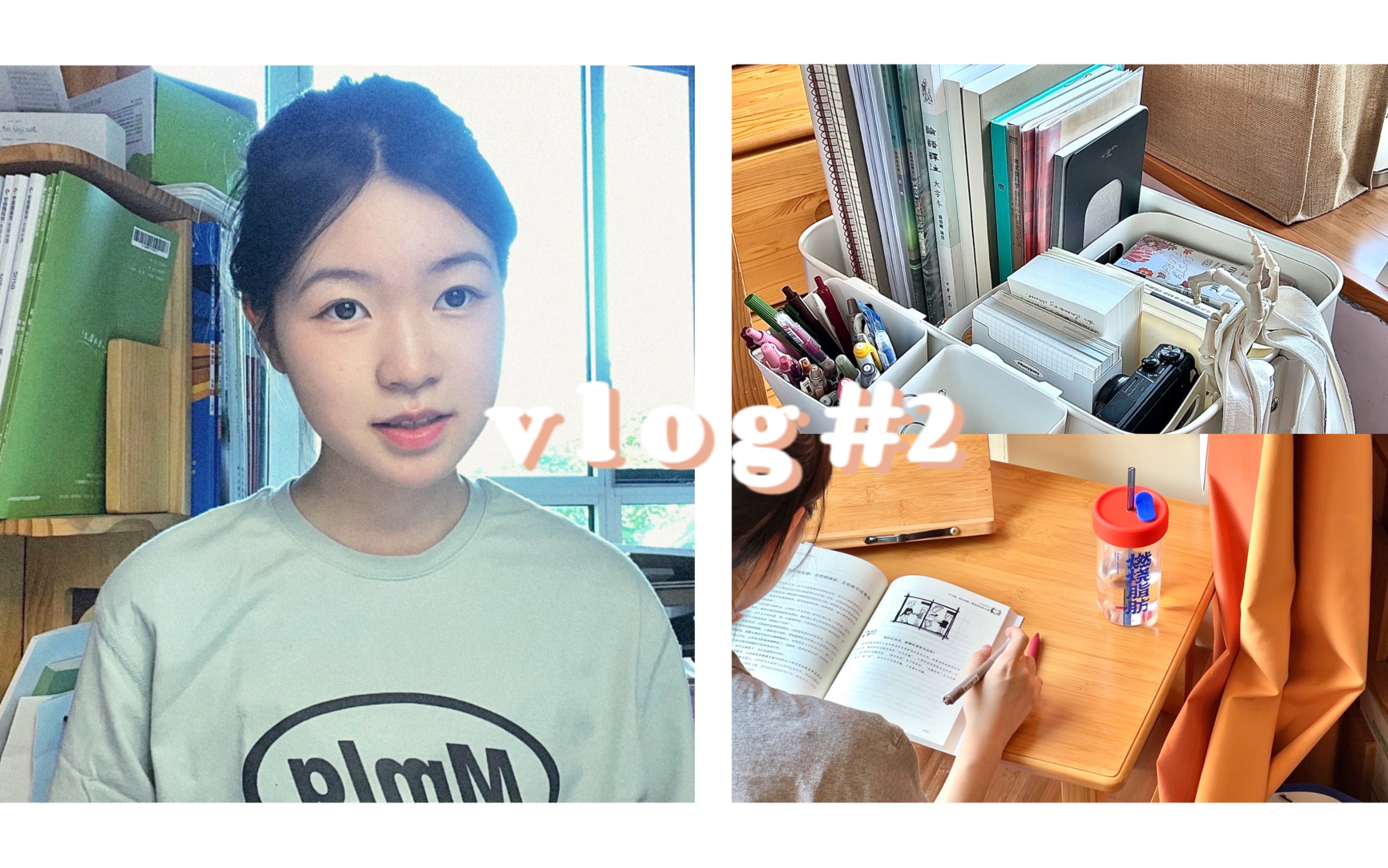 corgi's VLOG🪑高中生网课作业|小推车收纳|把飘窗改造成阅读区|附原声| 半个沉浸式吧haha