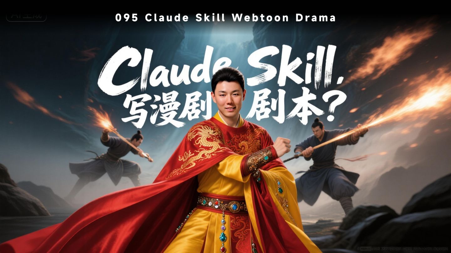 20分钟，Claude Skill创作漫剧剧本全攻略教程