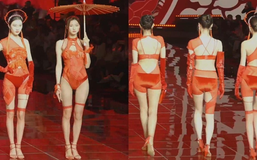 4K Shenzhen Lingerie Show 2023 Sexy Model Fashion Show Sexy Model Lingerie Show