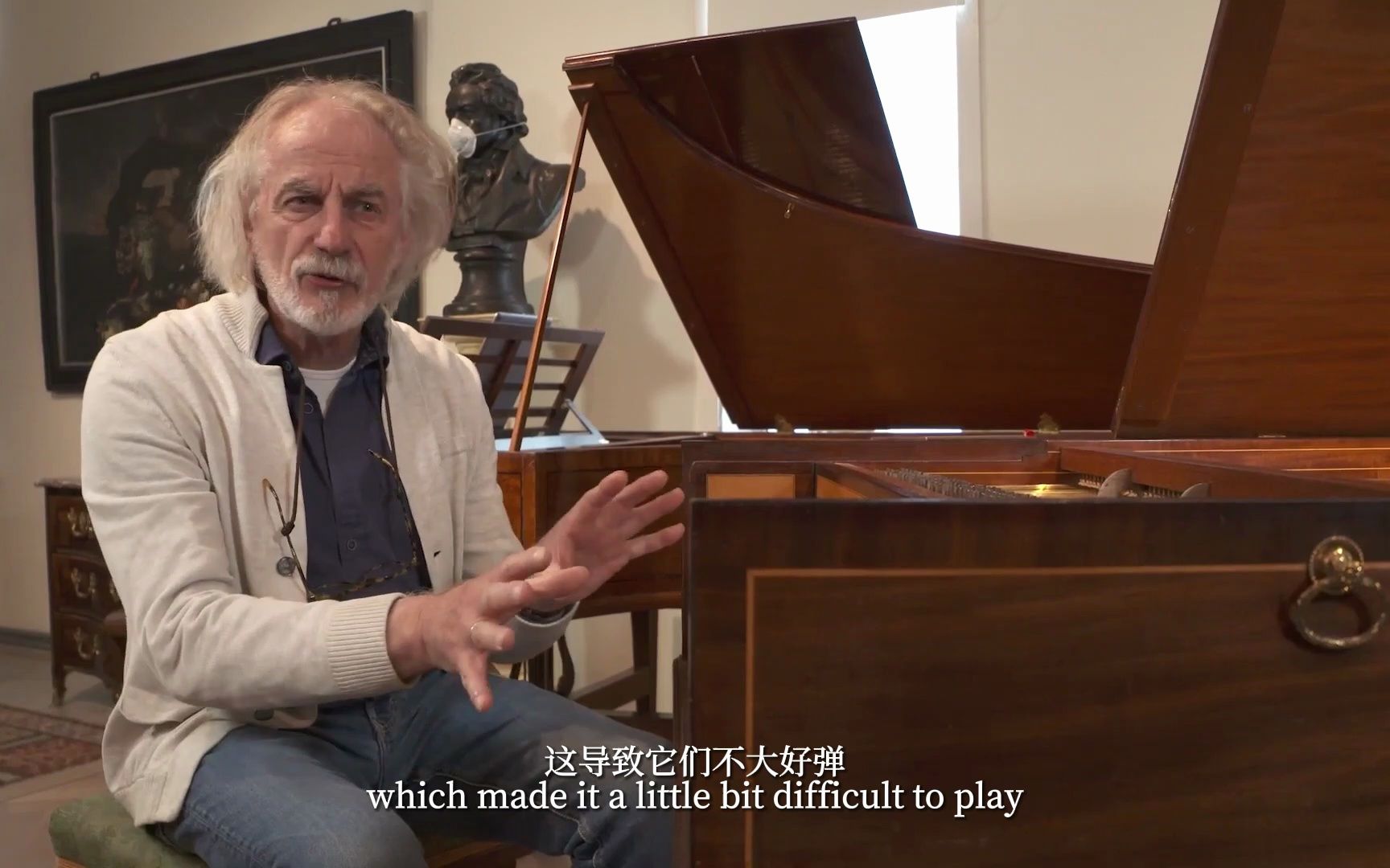 【自制中英字幕】【官方授权】钢琴传奇：早期钢琴的历史 #4 英式古钢琴——埃德温·布恩克与福田理子