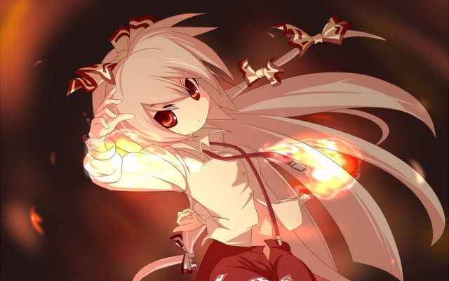 【MMD东方】千本樱 和服版藤原妹红视频在线