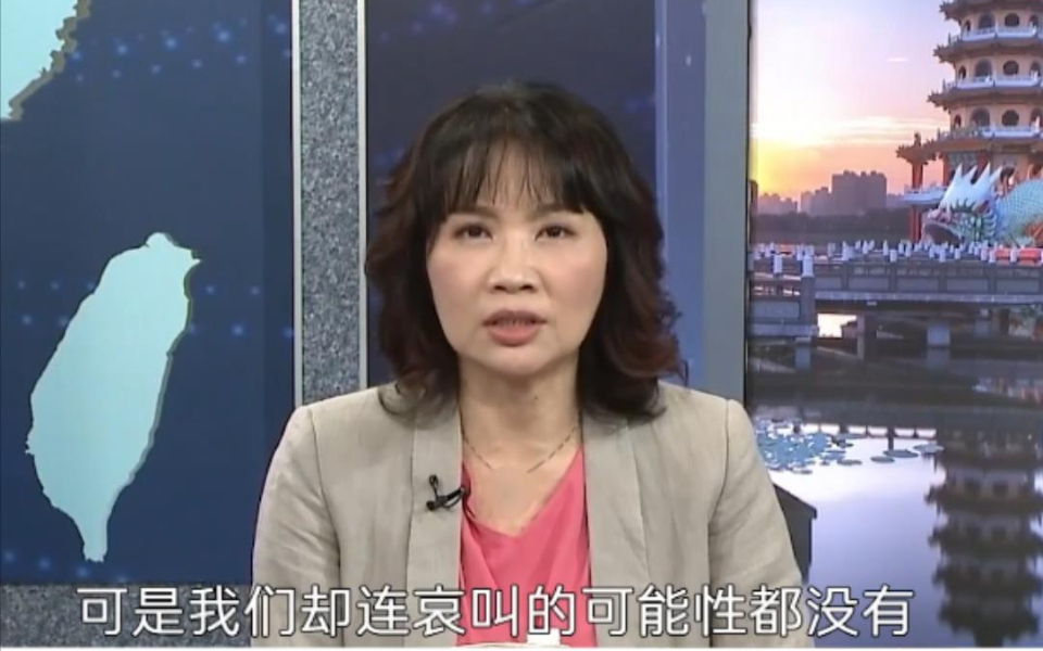 陈凤馨：台海情势紧张，台湾连哀叫的可能性都没有