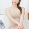 Sim Yui小姐姐的甜妹妆连衣短裙穿搭