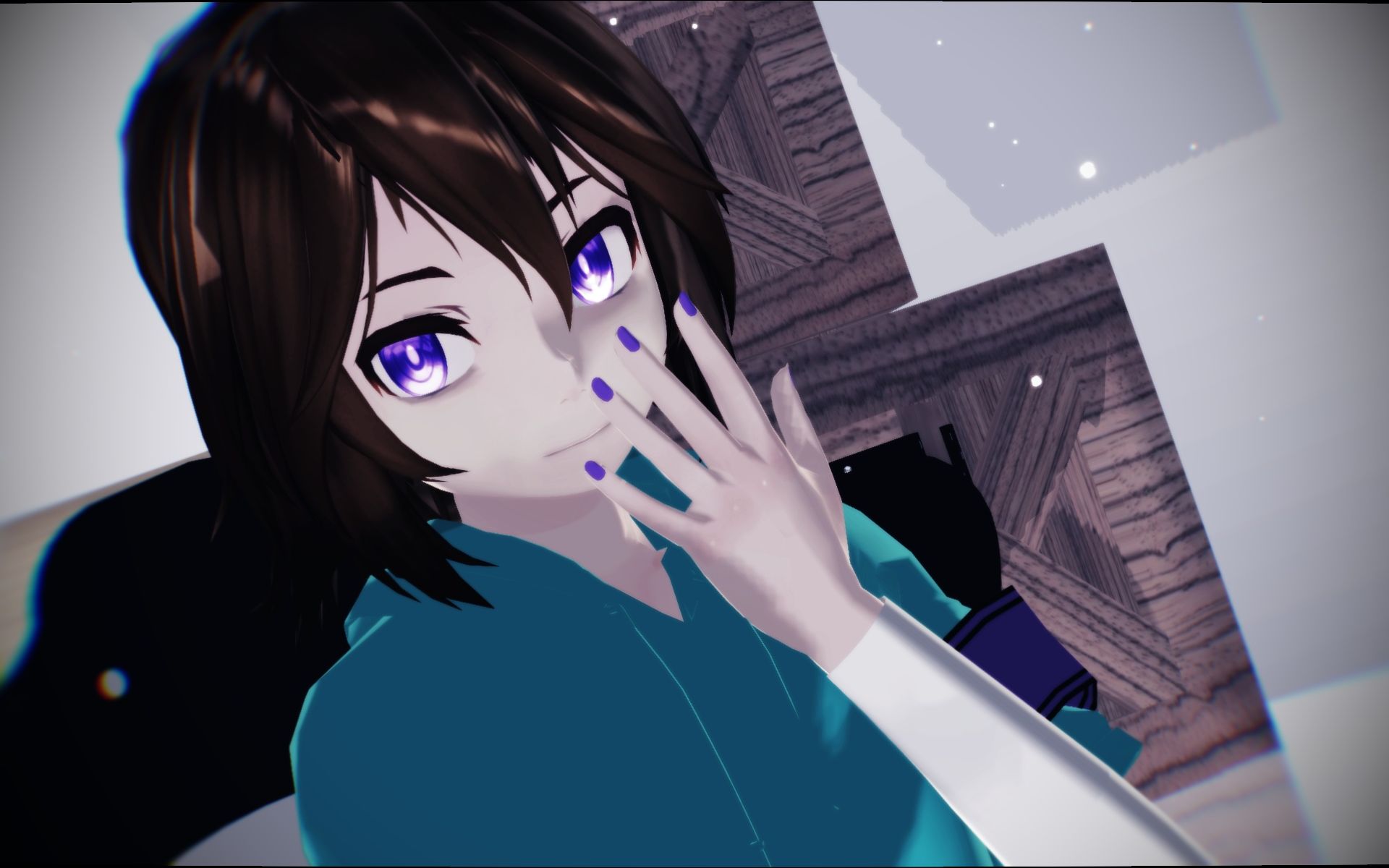 【mcxmmd】你准备好迎接怪物了吗?【steve/red eyes】