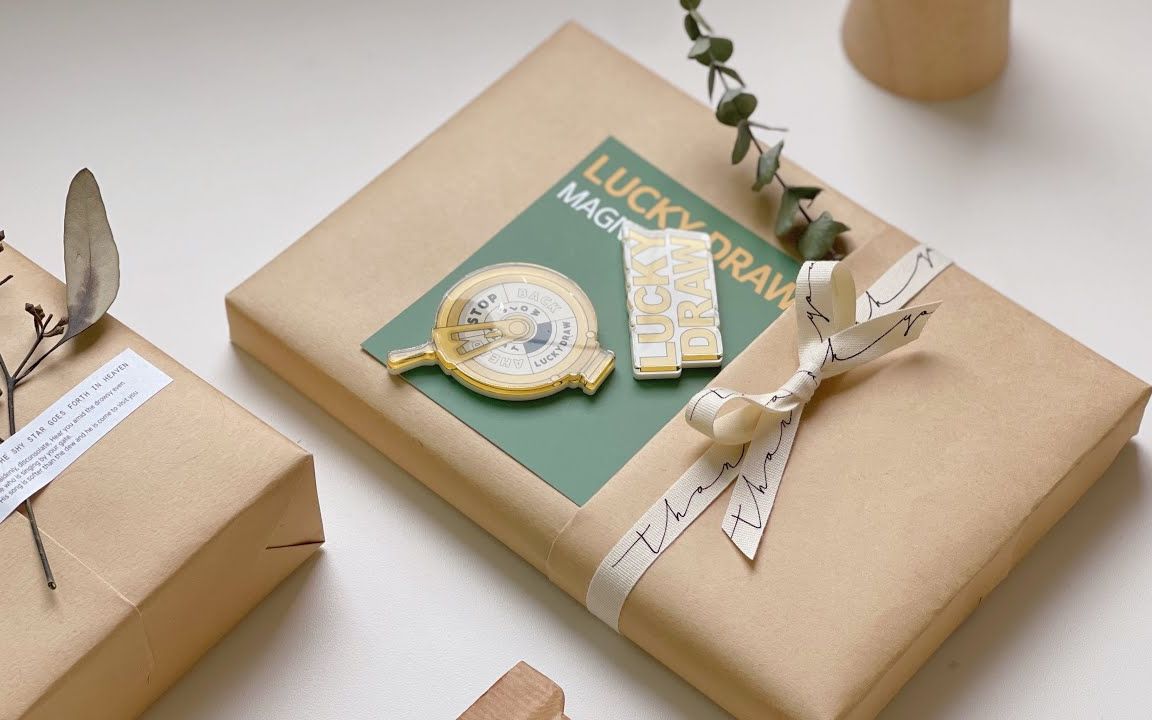 【礼物包装系列】Areumdeuri | 超实用！书籍礼物包装方法🍃