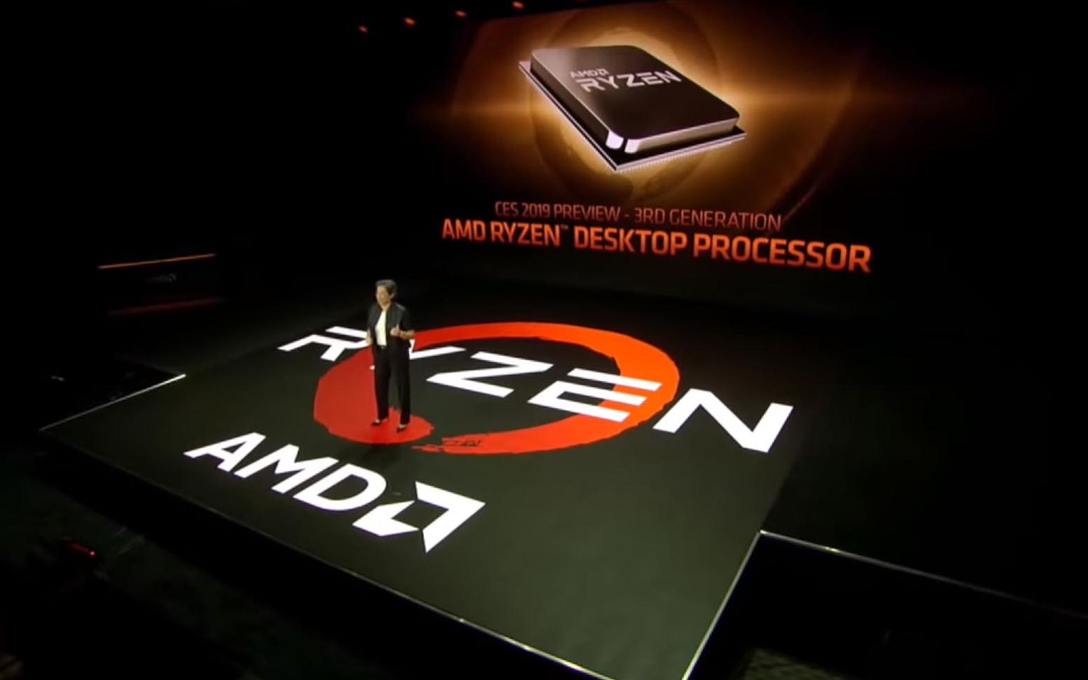 AMD处理器显卡齐上7nm新架构,苏妈台北电脑展见哔哩哔哩bilibili