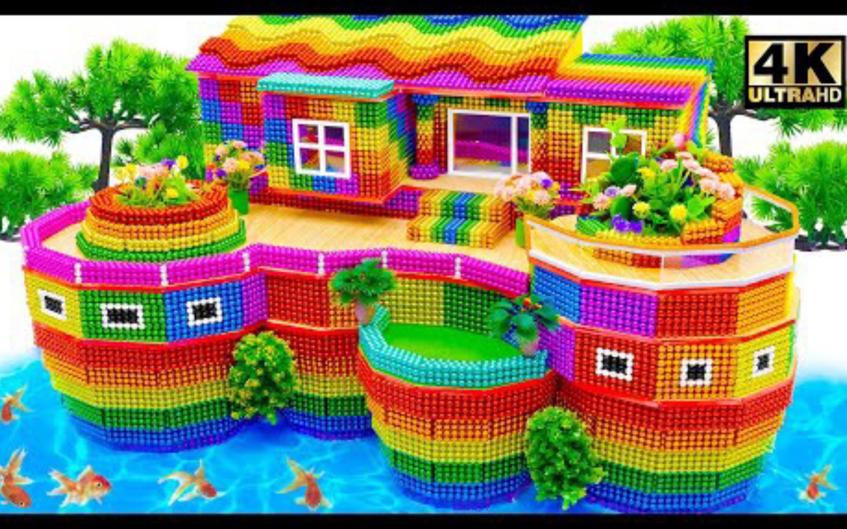 【磁球创意】用磁力珠为小仓鼠打造最具有创意的独特房子