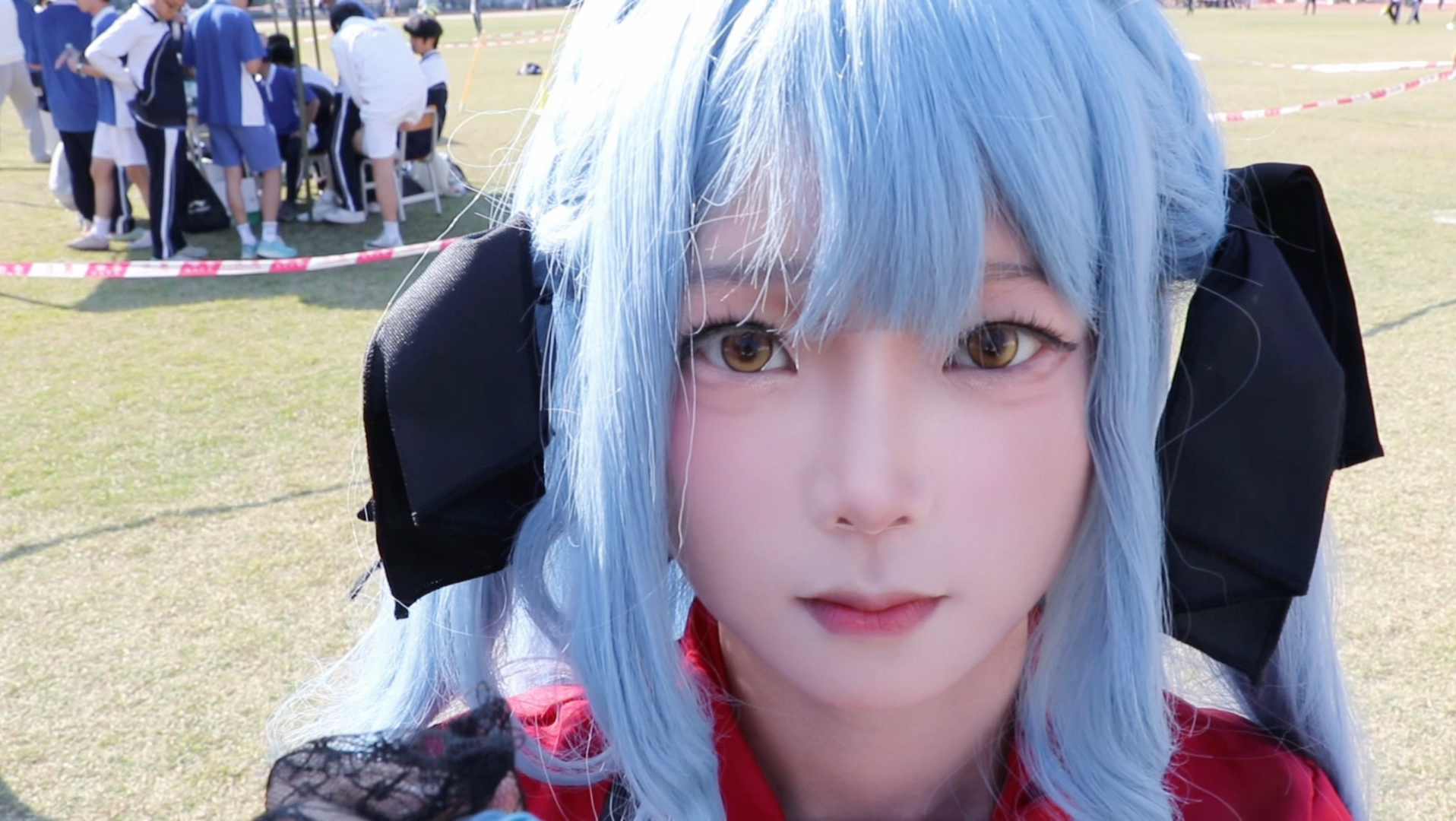 【08年女高中生校运会cos丰川祥子】签镜头签