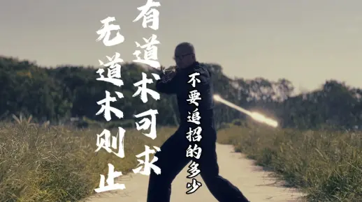 不要注重招式的多少，而要注重身法及功力的锻炼，去寻求那个道功夫上了身，拿什么练都能出效果，功夫不上身，完全在耍两只手臂，停滞不前#双手剑 #方寸剑 #翀师兄