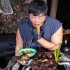 【丛林野食壮汉】 韩国吃播 挑战1米超大牛排，比原始人还生猛！