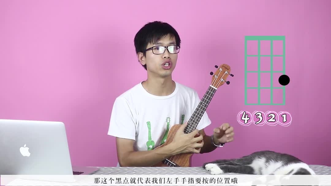 学习一下[偷笑]【趣弹音乐】尤克里里零基础. 来
