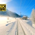【4K60帧】放松解压：瑞士冬日列车第一视角 | 兰德夸特 - 圣莫里茨 | 作者：lorirocks777