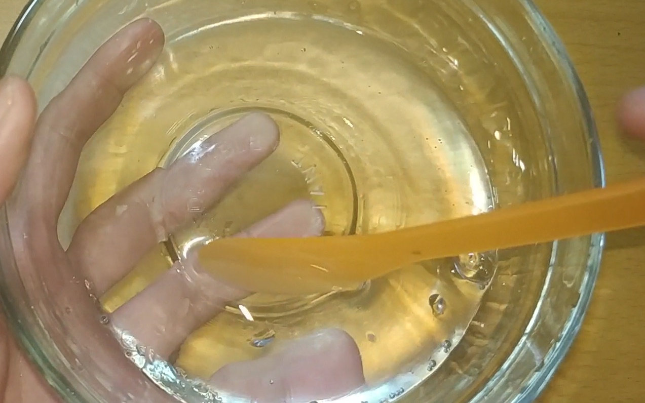 【史莱姆教程】不粘手和超透兼具的假水(透泰)教程