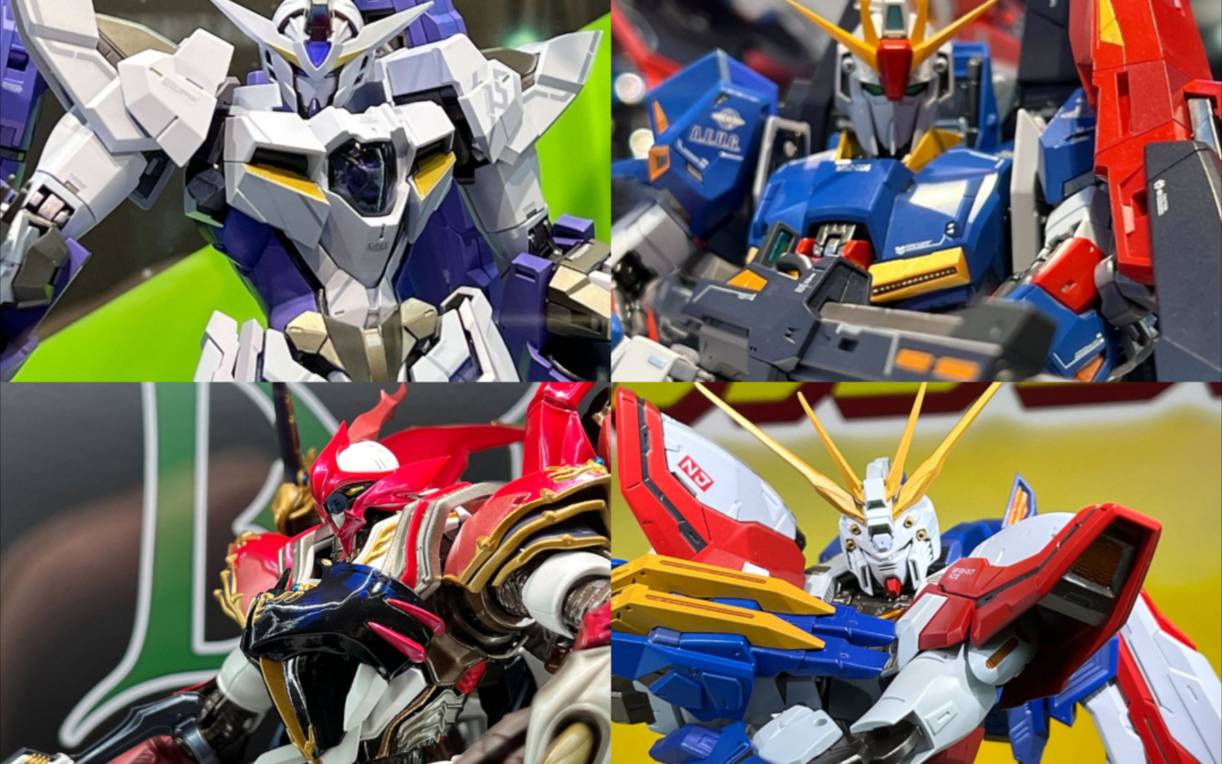 METAL BUILD FESTIVAL 2024商品展示 MB1.5、z高达、神高达、比尔拜因、鲁路修系等