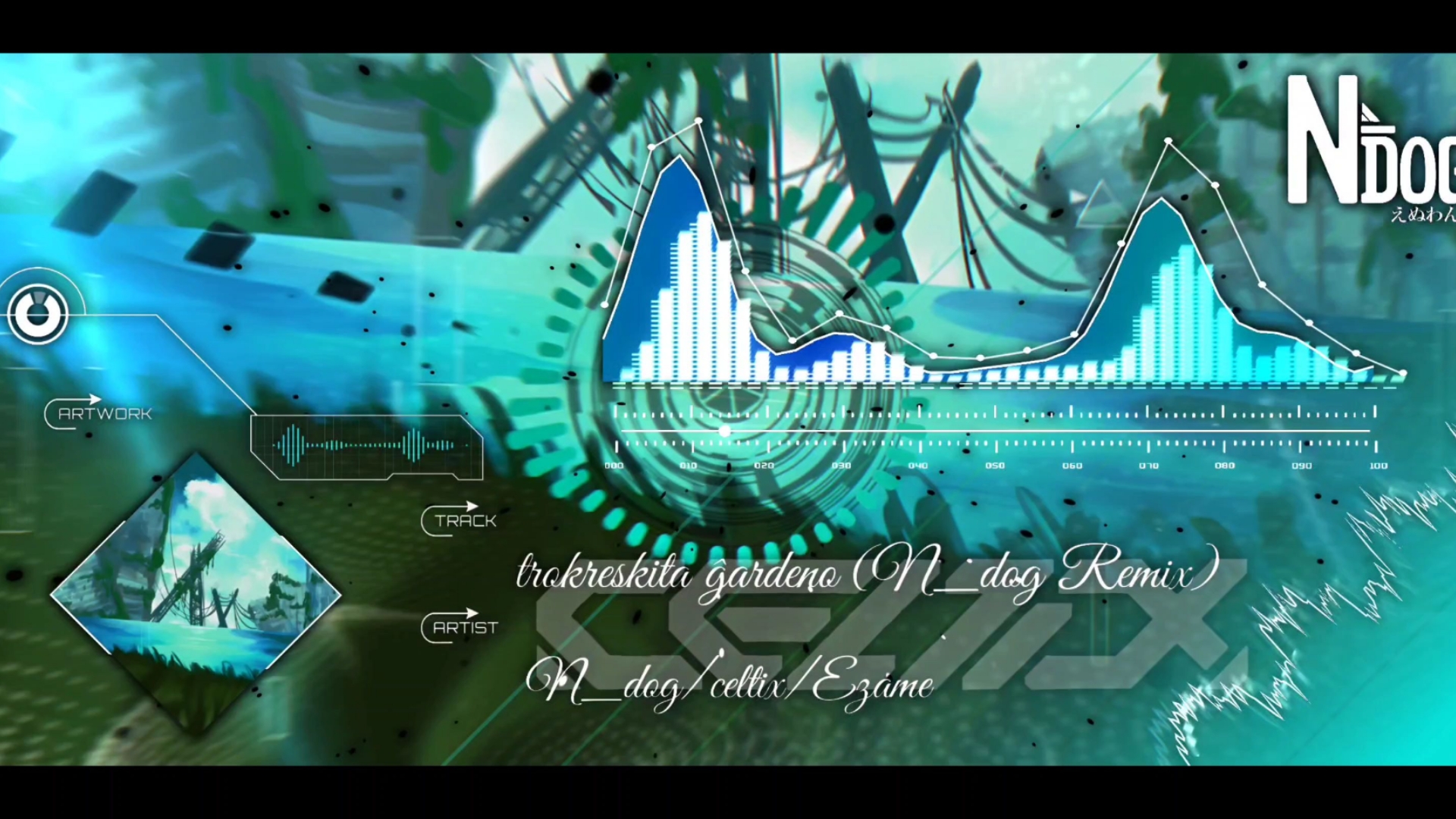 【神曲推荐】N_dog/celtix/Ezame - trokreskita ĝardeno (N_dog Remix)