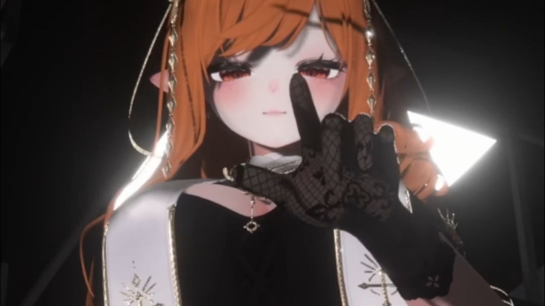 修女的蕾丝手套催眠