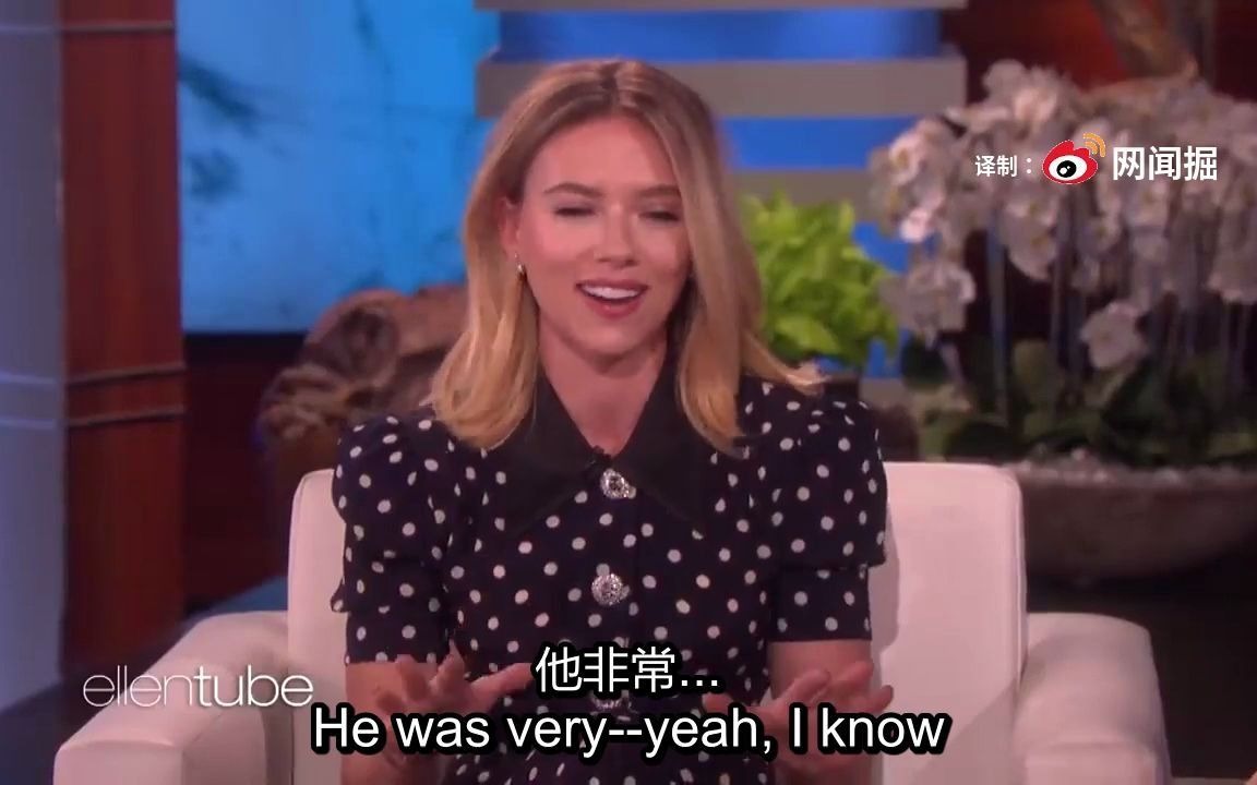 【中英字幕】斯嘉丽·约翰逊（Scarlett Johansson）透露科林求婚细节