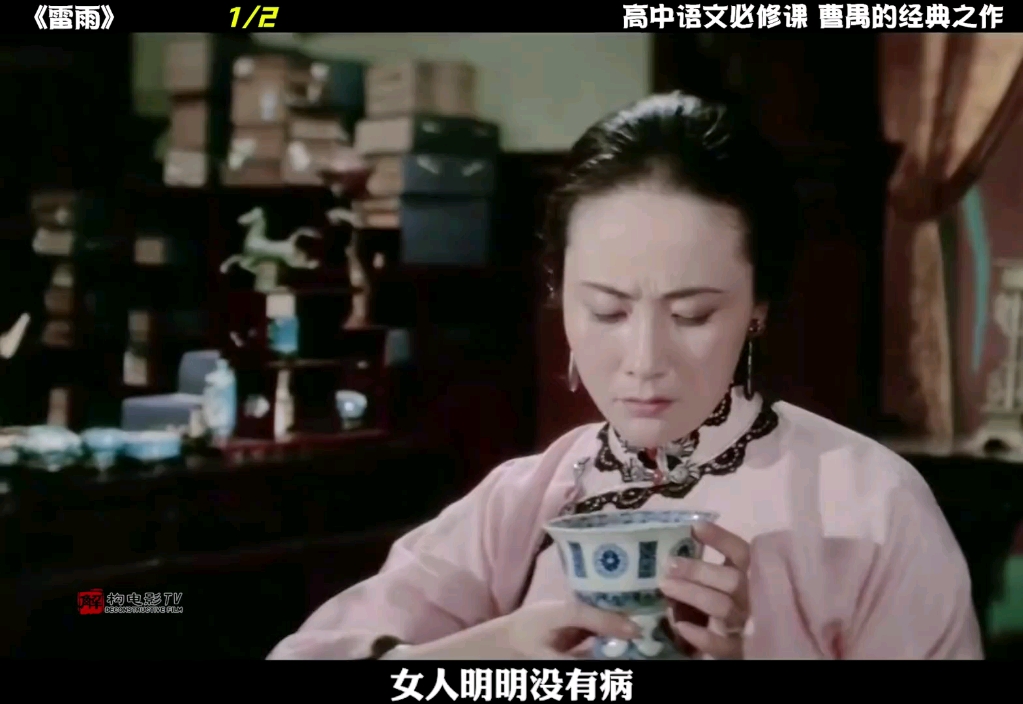 为什么《雷雨》能入选高中语文教材？要相信老电影的质量Ⅰ #电影解说 #雷雨