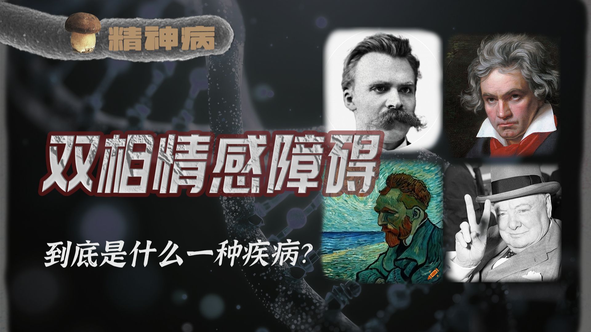 【精神病4】从梵高到身边的ta，被双相困住的人们，到底在经历什么？