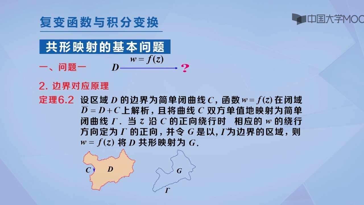 [6.2.1]--6.2 共形映射的基本问题
