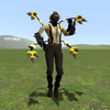 【GMOD模组展示】女性单位：女电钻人_GMOD