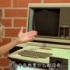 美国熊孩子对老式电脑的反应