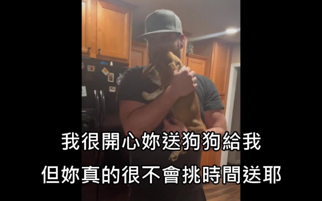 Woman Adopts Dog For Her Boyfriend, But Boyfriend Prepares The Same Surprise (中文字幕)