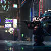 【ue4作品】自制赛博朋克场景以及全动态光照练习