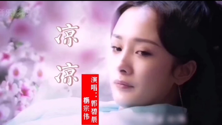 《凉凉》演唱:张碧晨 杨宗纬