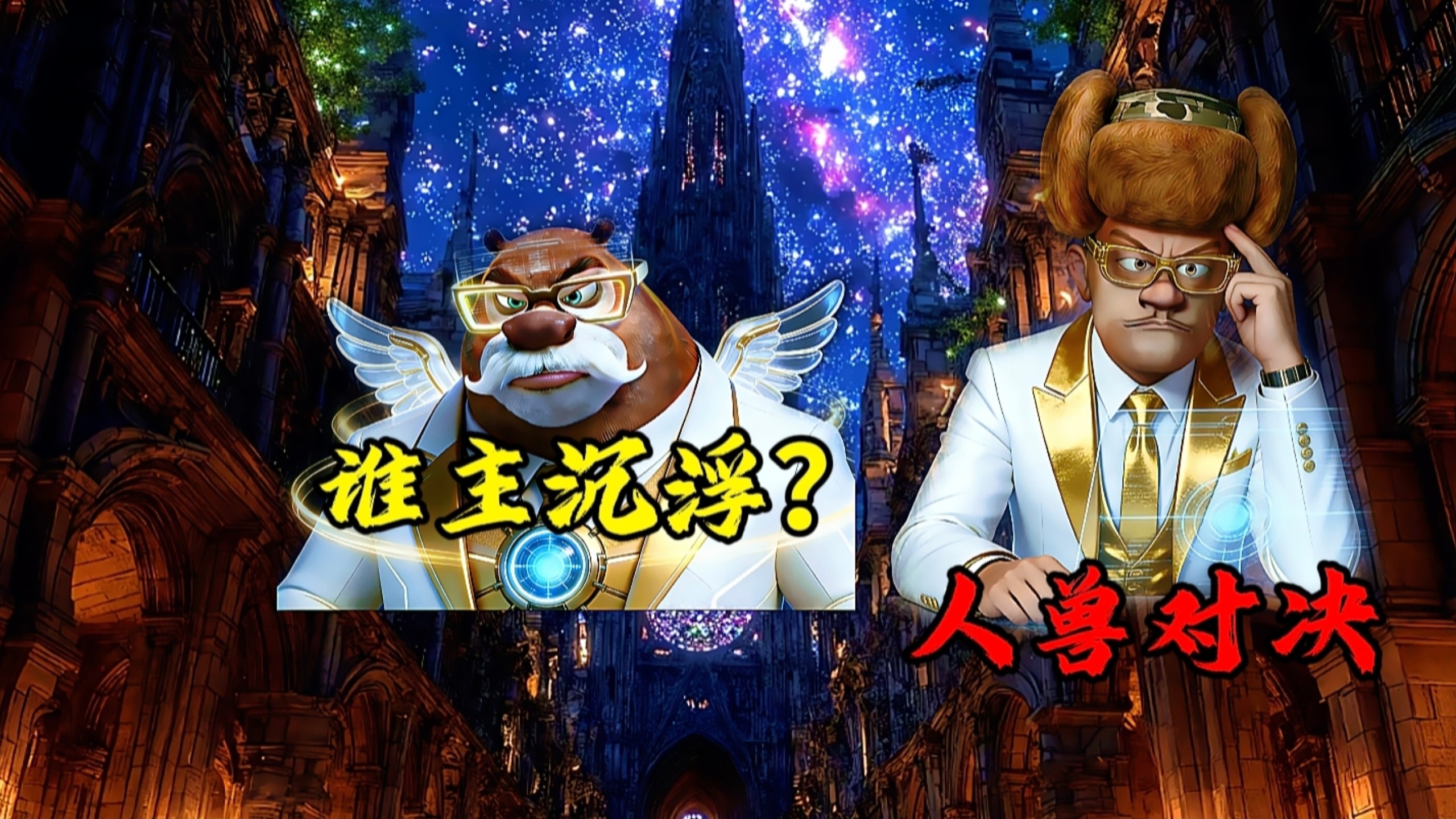【强哥斗蛐蛐】全体人类 vs 全体动物