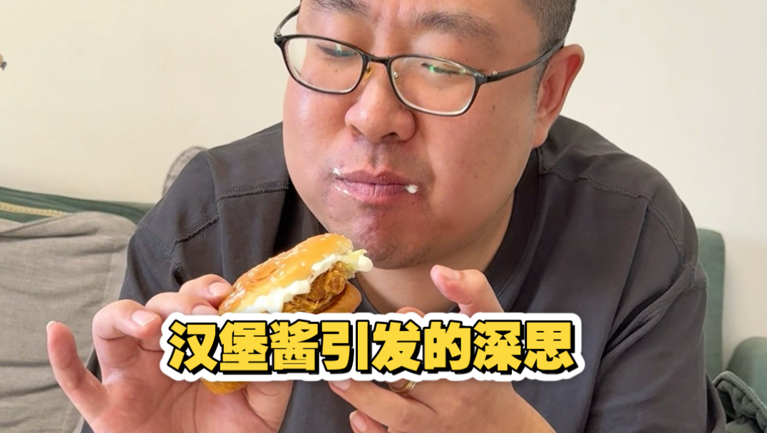 一个汉堡酱，引发的深思