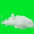 巧影绿屏素材～白云