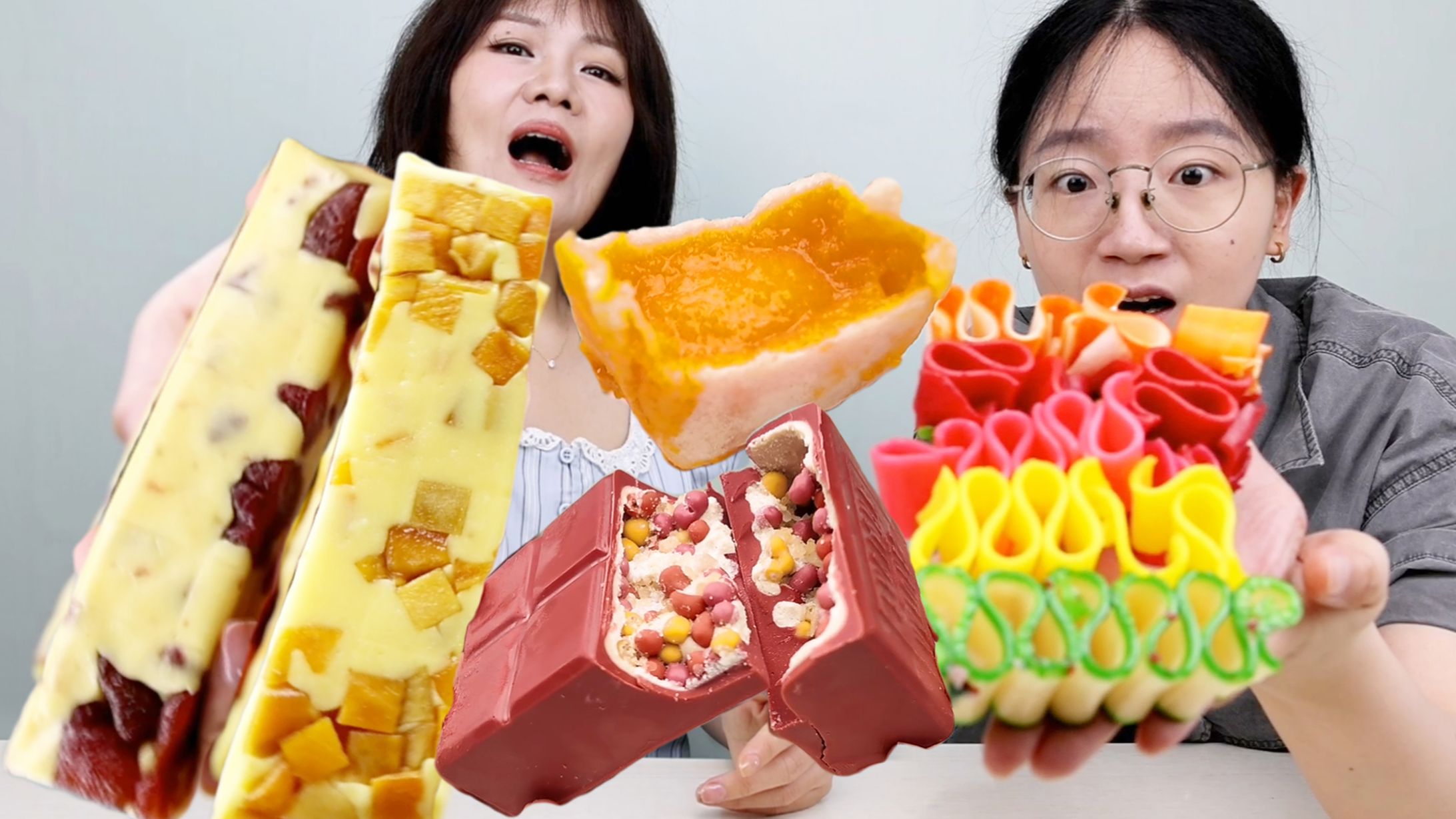 网上很火的短视频零食越来越离谱了...