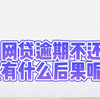 网贷不还会有什么后果呢