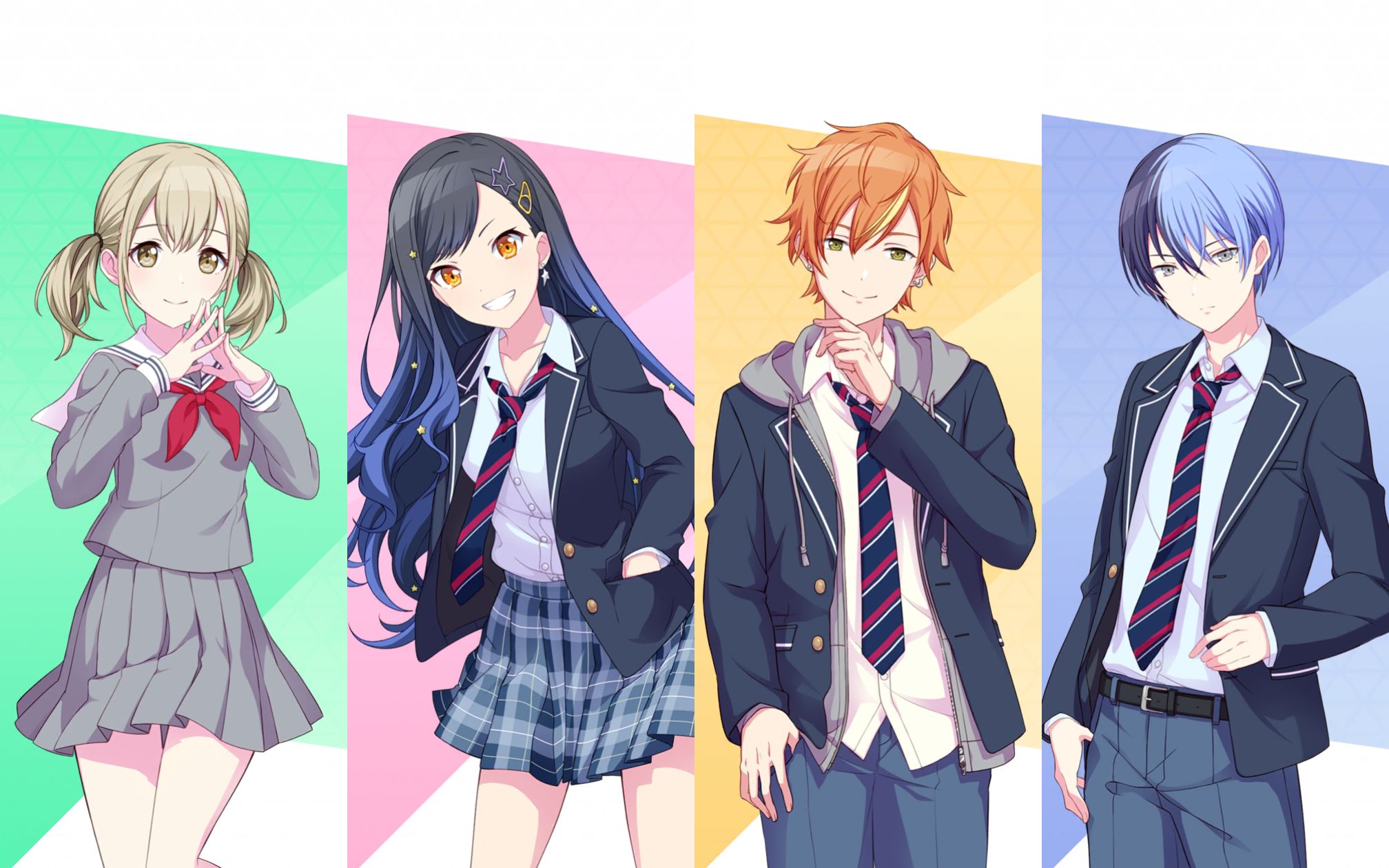 【PJS字幕组】Vivid BAD SQUAD 初始一星卡面剧情翻译 中文字幕合集 更新完毕 共四人八篇【世界计划 多彩舞台】