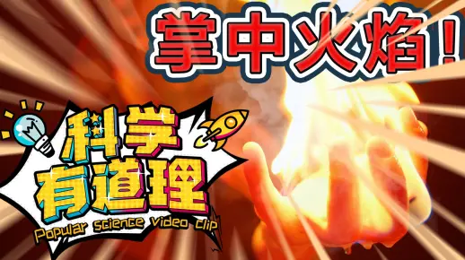 【科学有道理】4K系列科普短片之掌中火焰