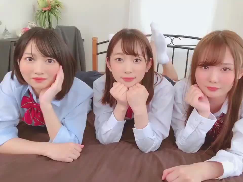 伊贺真子伊贺まこ架乃由罗架乃ゆら坂道美琉坂道みる美少女三人组