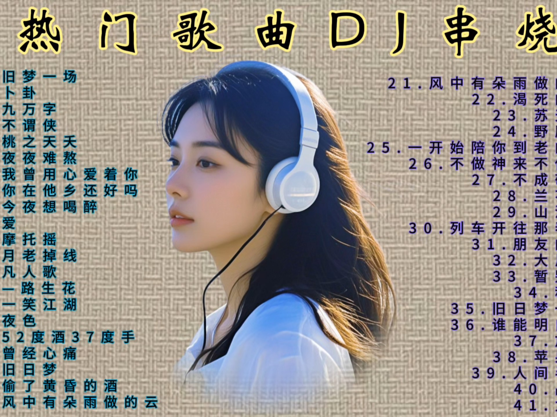 B站热门歌曲DJ串烧『车载音乐』