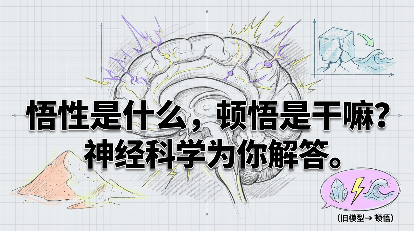 悟性的本质 | 2025神经科学揭秘顿悟瞬间 | 王利杰视角