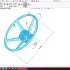 SolidWorks绘图练习，方程式编译手轮尺寸来绘制一系列手轮