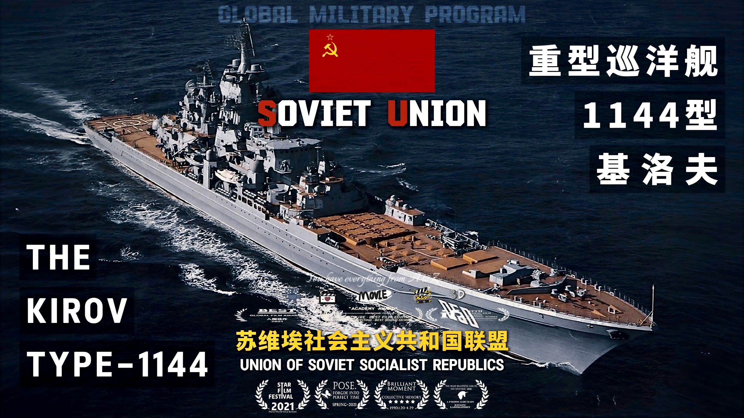 冷战奇迹：“由核动力驱动的海上钢铁风暴，红色帝国最后的威慑，连海神波塞冬都为其而颤抖！”