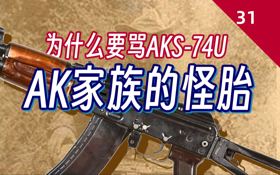 最褒贬不一的AK步枪——AKS-74U【轻武故事#31】