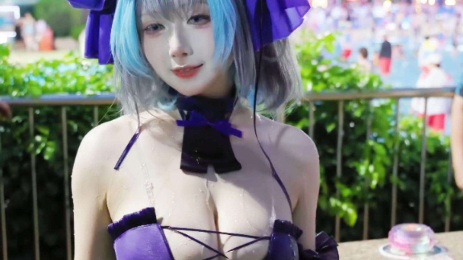 修修猫泳装柴郡！