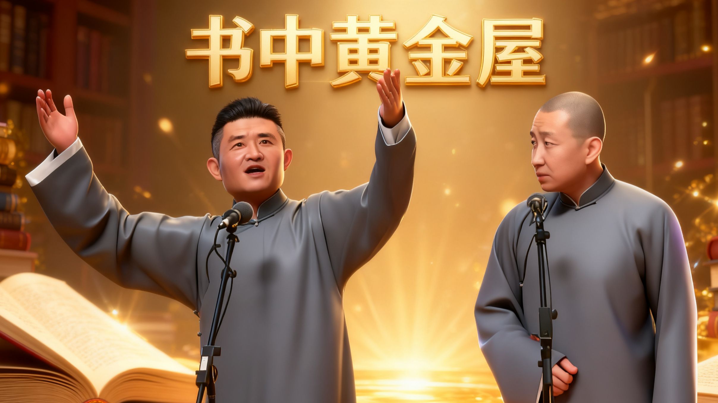 苗阜王声相声《书中黄金屋》青曲社无损高清版